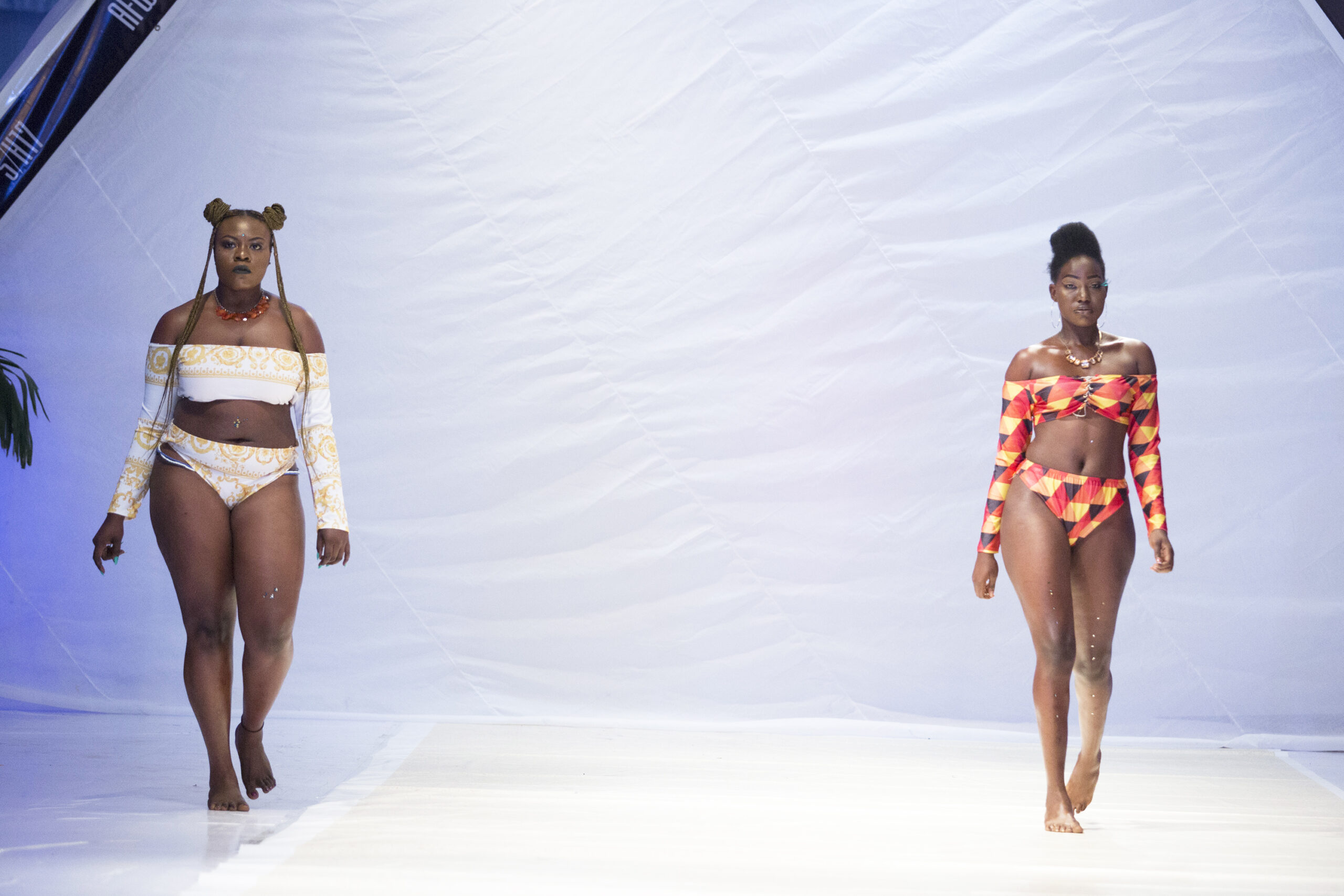 Nina Sharae (USA) @ Accra Fashion Week S/H17 Swimwear Deluxe Show